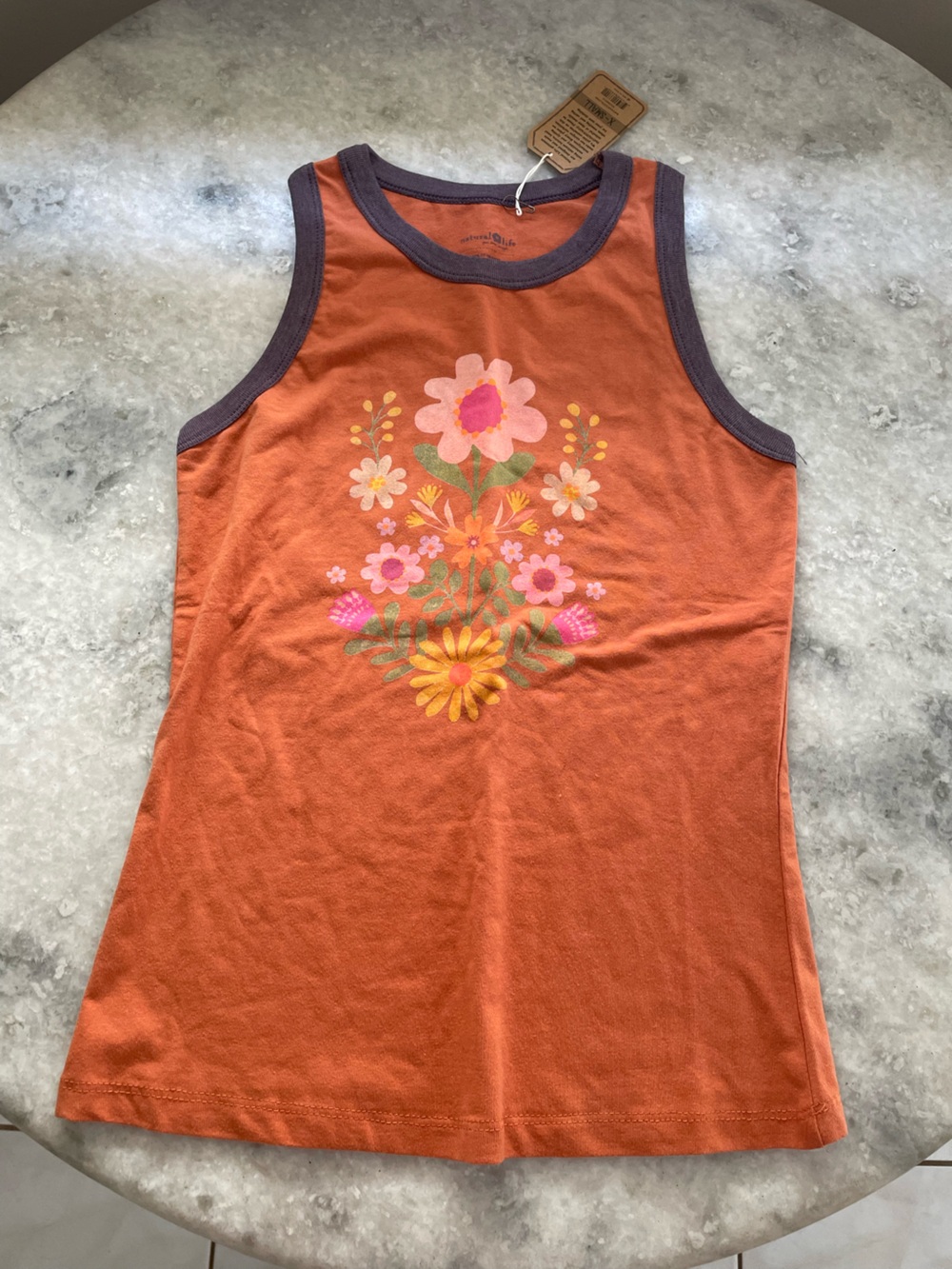 Natural Life Ringer Tank Top - Picture 2 of 9